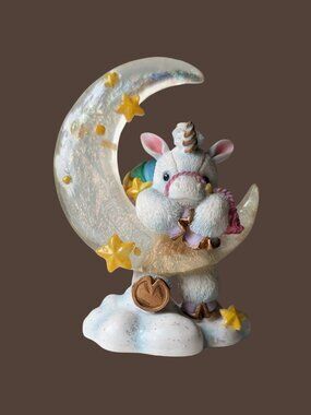 Enesco Starlight Starbright Unicorn Hang On To Your Dreams Vintage 1995